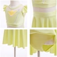 thumbnail image 7 of Girls Princess Two Piece Swimsuit Set Ruffle Bathing Bikini Suit Role Play Swimwear, 7 of 7