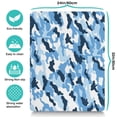 thumbnail image 5 of Outdoor Woodland and Desert Camo Pet Feeding Mat – Quick Dry, Odorless, Durable Dog Food Mat with Anti-Slip Design Perfect for Army and Tactical Use, 5 of 7