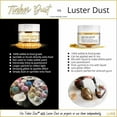 thumbnail image 7 of Bakell - Classic Orange Luster Dust and Cake Paint - Fine Metallic Sheen, 4g Spray Pump, 7 of 7