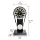 thumbnail image 4 of Reloj de escritorio antiguo con forma de cadena de engranajes, reloj de mesa a pilas, decoración para sala de estar de estilo rústico, 4 of 8