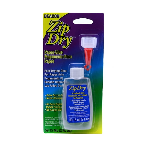 Zip Dry Paper Glue 2 oz. (pack of 2)