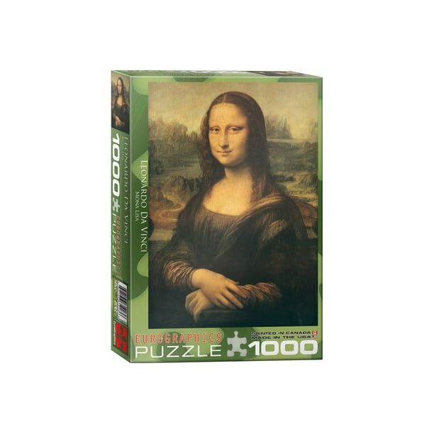 EurographicsPuzzles - Mona Lisa - puzzle - 1000 Pièces