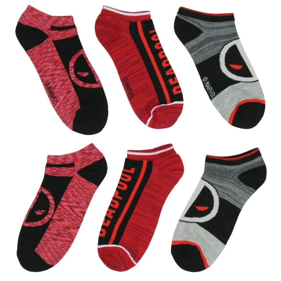 Deadpool Ankle Socks Set