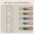thumbnail image 5 of Roxstand 2'x12' Washable Runner Rug for Hallway Entrance Bedroom Entryway, Vintage Non Slip Stain Resistant Kitchen Rugs, Ivory, 5 of 10