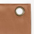 thumbnail image 4 of Sun Zero Graham 2-pack Magnetic Closure 100% Blackout Grommet Curtain Panel Pair, 40"W x 95"L, Dusty Terracotta, 4 of 8