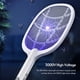 thumbnail image 5 of 2 en 1 de mano Bug Zapper Raqueta Matamoscas eléctrico Mosquito Killer TFixol Matamoscas, 5 of 7