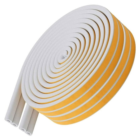 

tangyuanzzz Doorstop 100Cm Self Stick Foam Weather Stripping Door Window Seal Strip Stopper Insulation Tape For Windows And Doors Soundproof Weatherstripping Crack Strip