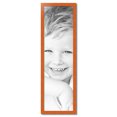 thumbnail image 2 of ArtToFrames 14" x 49" Orange Picture Frame, 14x49 inch Red Wood Poster Frame (WOM-4607),  Pack, 2 of 8