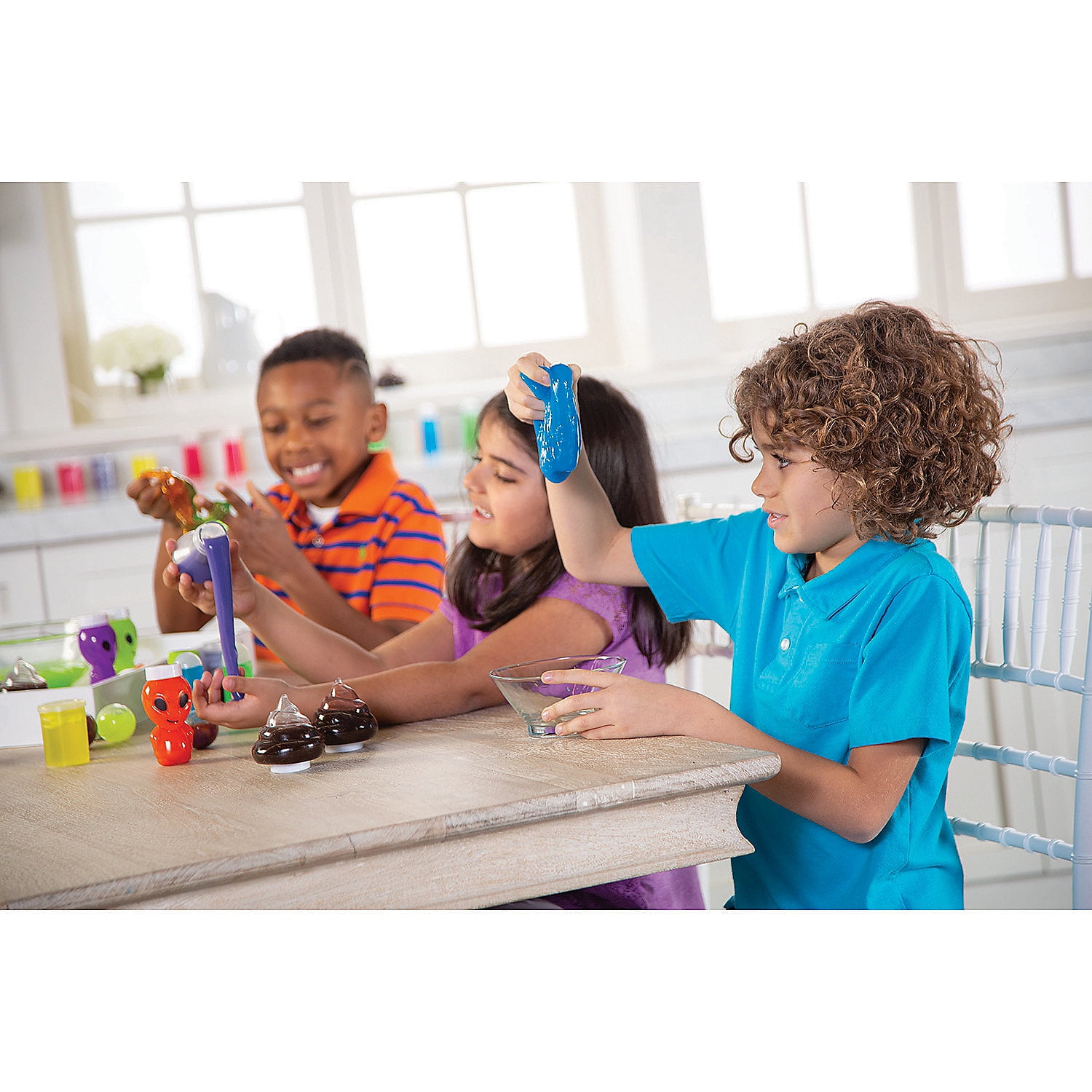Fun Express Bulk 50 Pc. Putty & Slime Assortment Party Favors for Kids
