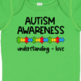 thumbnail image 4 of Inktastic Autism Awareness Understanding and Love with Puzzle Pieces Boys or Girls Baby Bodysuit, 4 of 5