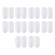 thumbnail image 1 of 20 piezas gorras de gordo protección transpirable alivio Ceduce gel de fricción protectores de silicona cojines protectores para uñas de los pies S blanco Sunnimix Gorras de dedo gordo, 1 of 8