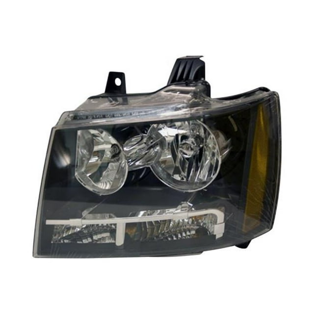 LH Driver Side Replacement Head Lamp for 2007-2013 Chevy Avalanche, 2007-2014 Chevy Suburban & 2007-2014 Chevy Tahoe