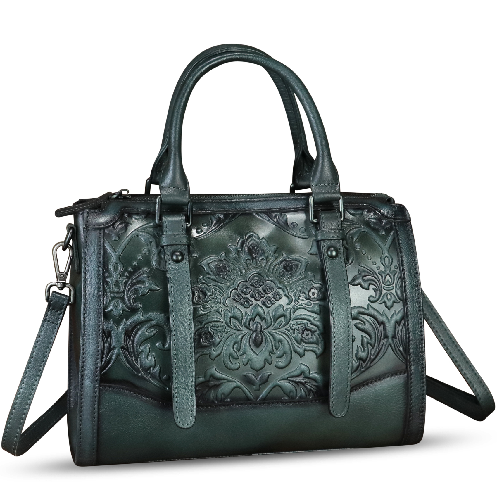 Genuine Leather Purse and Handbag for Women Retro Leather Crossbody Shoulder Bag