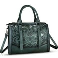 thumbnail image 6 of Genuine Leather Purse and Handbag for Women Retro Leather Crossbody Shoulder Bag, 6 of 7