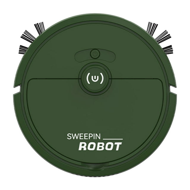 Xihbxyly Aspiradora Inteligente, Limpieza Automática con Tecnología Inteligente, Funcionamiento Silencioso, Carga Usb, Tamaño Compacto, Compañera de Limpieza Del Hogar.