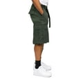 thumbnail image 3 of G-style USA Men's Belted Cargo Shorts 9AP10 - OLIVE - 36, 3 of 6