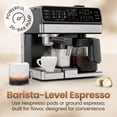 thumbnail image 4 of Chefman Coffee Station, Coffee Maker Espresso Machine Combo, Automatic Milk Frother – Black, 4 of 9