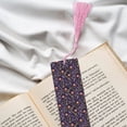 thumbnail image 6 of Kdxio Lavender Flowers Print Metal Tassel Bookmarks,Perfect Gift for Art Lovers and Bookworms Metal Bookmarks for Women, 6 of 8
