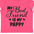 thumbnail image 4 of Inktastic My Best Friend is My Pappy with Hearts Boys or Girls Toddler T-Shirt, 4 of 5