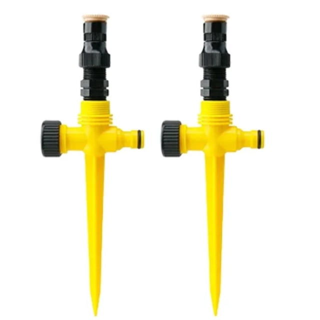 Garden Sprinkler System with 360° Rotation, Adjustable 90°/180°/360° Spray Pattern, ABS Plastic Construction, 26.5 cm x 10.5 cm x 2.5 cm