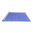 thumbnail image 2 of Ahgly Company Machine Washable Indoor Rectangle Oriental Blue Industrial Area Rugs, 8' x 10', 2 of 4