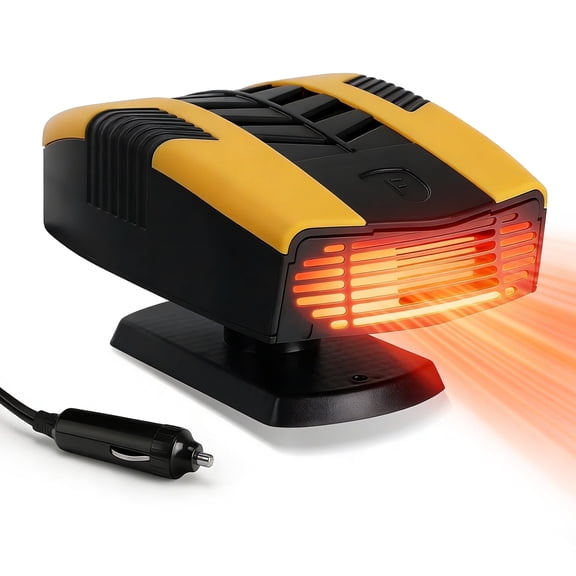 Portable Car Heater 360 Degree Rotating 150W 12V Fast Heating  Windshield Defroster
