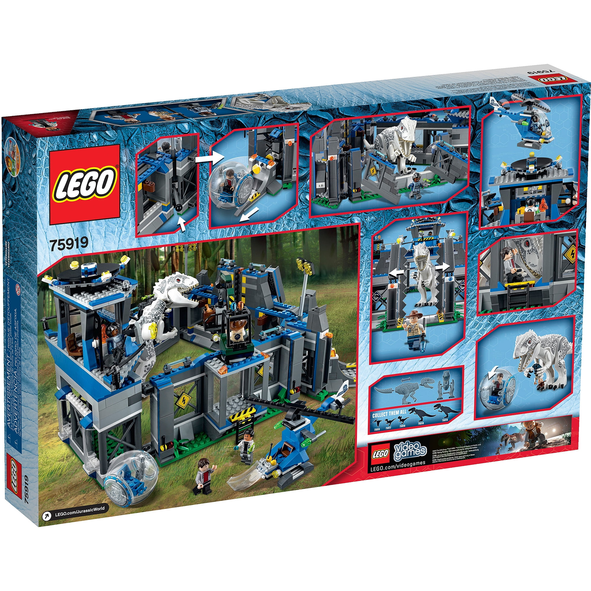 lego juniors jurassic world walmart