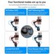 thumbnail image 2 of YESIDO SF27 Outdoor Video Shooting 4 Modes Foldable 3 Axis Handheld Gimbal Stabilizer for Smartphone, 2 of 5