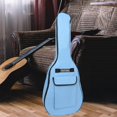 thumbnail image 1 of Bolsa para guitarra, bolsa para concierto, asa de transporte de viaje, cubierta antipolvo para guitarra eléctrica a prueba de polvo, correas dobles , azul Baoblaze Estuche para bajo eléctrico, 1 of 8