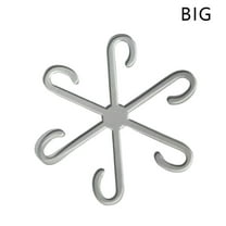 Danhjin Plant Stems Support Stabilizer for Indoor Plants Flower Folding Frame with Fixing Clip Climbing Support Garden Vegetable Field Stabilizer