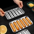 thumbnail image 4 of DIY Hot Dog Mold, 6 Cavity Multi Functional Waterproof DIY Hot Dog Baking Pans Damp Proof  for Home, 4 of 7