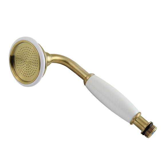 Kingston Brass K109A7 Hand Shower for Clawfoot Tub Faucet, Brushed Brass