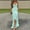 Mint Green, variant on TAGOLD Womens Camis Sleeveless Dress Solid Color Summer Strappy