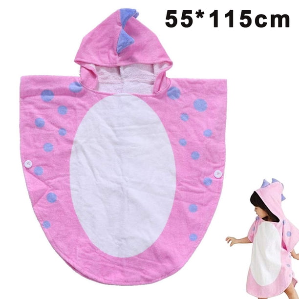 Toalla de baño de algodón suave para bebé Toalla de playa Albornoz para niños de 0 a 6 años Ormromra 221919-3