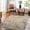 Tan, Light Sage, Sage / Chas, variant on BoutiqueRugs Chas Contemporary Area Rug - Tan, Light Sage, Sage - 5'3" Round
