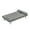 Gray, variant on Leather Futon Sofa Bed Convertible Folding Couch Modern Faux Leather with Cupholders and Pillows