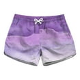 thumbnail image 4 of Aayomet Lounge Shorts For Women Womens Sweat Shorts Casual Summer Comfy Lounge Plus Size Shorts For Women Purple,XXL, 4 of 4