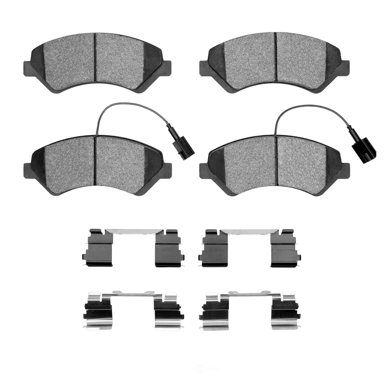 Dynamic Friction Company 1214-1842-01 DFC Heavy Duty Pads and Hardware Kit