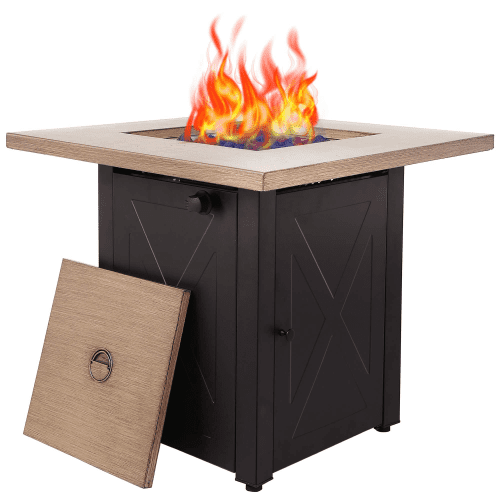 The Kingston Endless Summer Lp Gas, Endless Summer 29 In Square Wood Burning Fire Pit