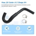 thumbnail image 3 of Fuel Dissipation Hose & 2 Clamps for 2006 2007 2008 Nissan Infiniti M35, 3 of 9