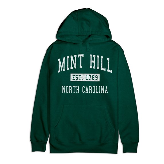 Mint Hill North Carolina Classic Established Premium Cotton Hoodie