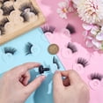 thumbnail image 3 of 24pcs Eyelashes 1.2 inch Plastic Eye Lashes Clear Safety Eyes Crafts Eyelashes Accessories for Crocheting Stuffed Animals Amigurumi Craft Gift, 3 of 5