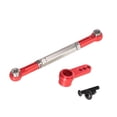 thumbnail image 4 of Componente de dirección RC Servo Varilla Accesorio Metal Ajustable Universal Estable Rojo, 4 of 8