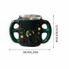 thumbnail image 1 of PEONAVET une Tasse Volant Résine Tasse en Acier Inoxydable, 1 of 6