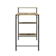 Mainstays Side Storage Desk Natural