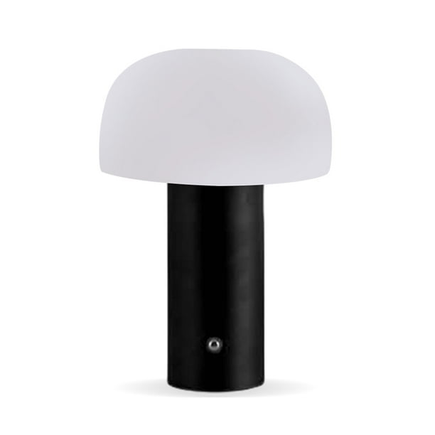 Lámpara Mesa Inalámbrica LED Con Forma Seta Táctil Recargable Por USB para Y Sala Estar