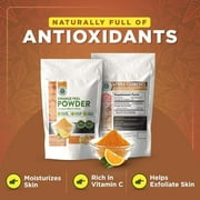 Henna Cosmetics Orange Peel Powder 100 Grams (3.5 oz.) Hair and Skin Supplement