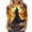 A137 Multicolor, variant on Xdegoge Women's Magic Spellbook Graphic Tees Halloween Shirts 3/4 Sleeve Crewneck Casual Fall Tops Starlight Witch Print Comfortable Pullover for Autumn Festival Wear