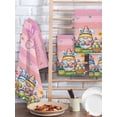 thumbnail image 2 of Easter Gnomes Bunnies Kitchen Dish Towels for Drying Dishes Set of 2, Spring Easter Eggs Floral Pink Wood Waffle Weave Microfiber Hand Tea Bathroom Towels Quick Dry & Absorbent Towel 15.7x23.6, 2 of 7