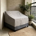 thumbnail image 6 of Waterproof Patio Furniture Cover, Heavy Duty Outdoor Chair Cover with UV Resistant Fabric, Windproof Drawstring Protector for Patio, Garden, and Deck Use, 6 of 6